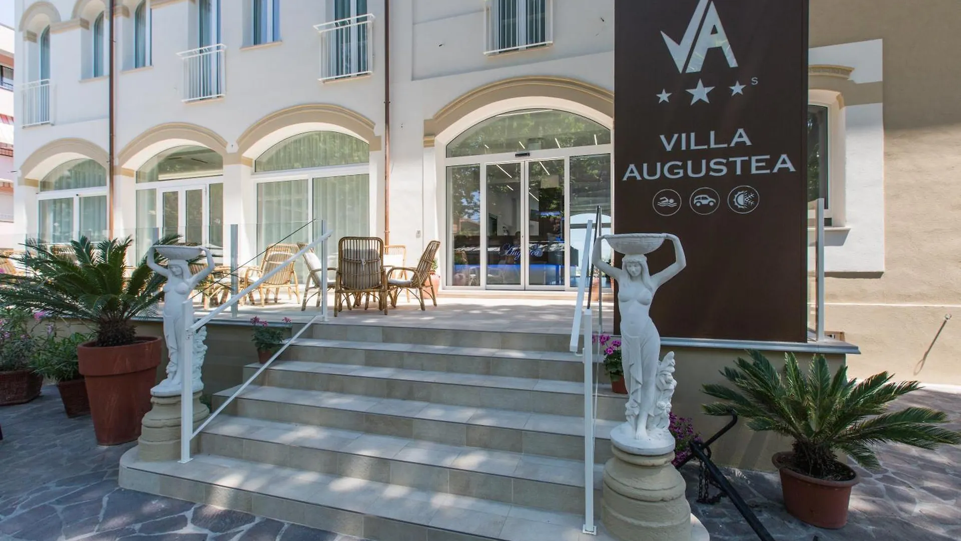***  Hotel Villa Augustea 리미니 이탈리아